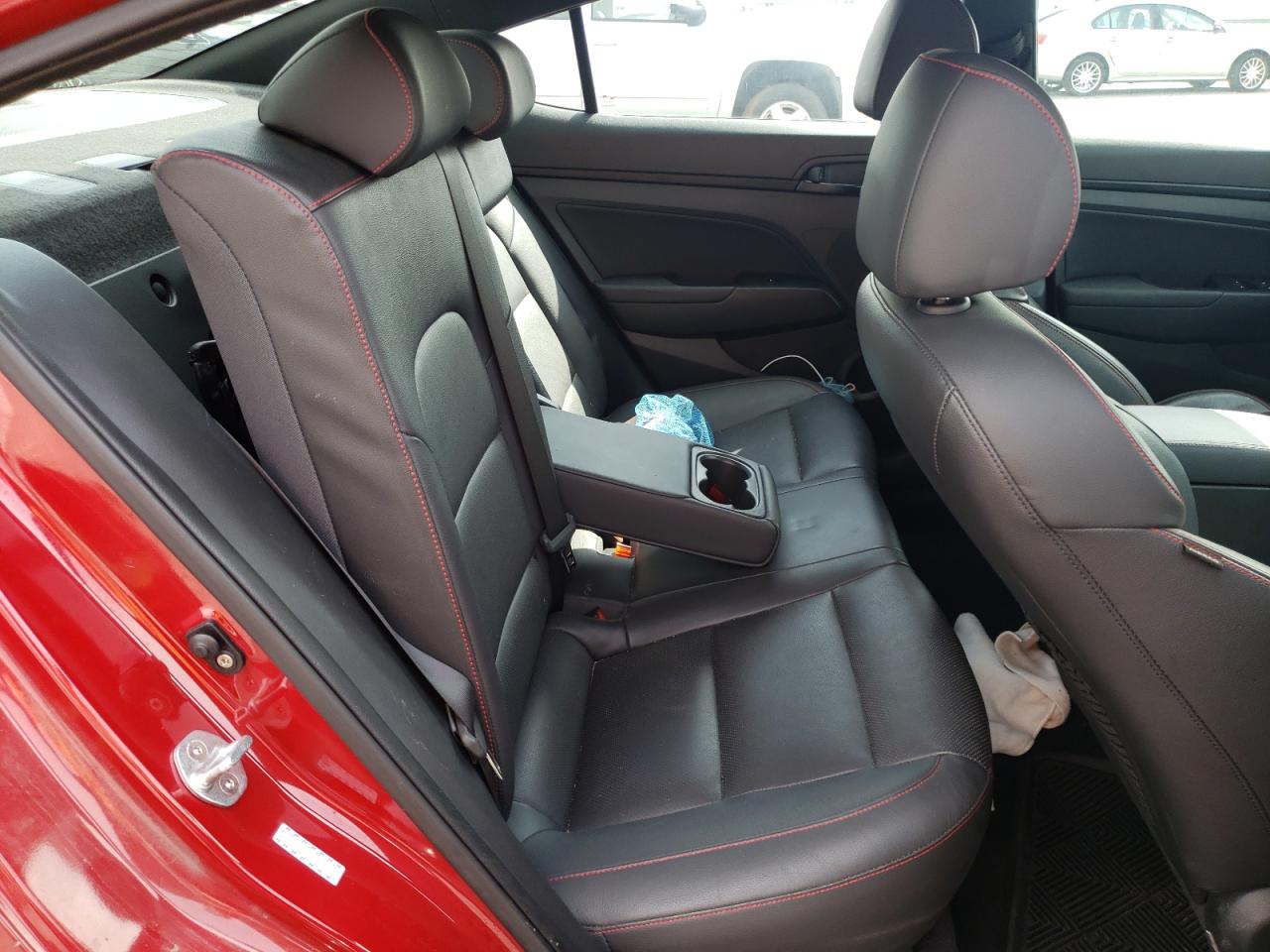 2018 Hyundai Elantra VIN KMHD04LB4JU587539 Copart auction photo, front end damage thumbnail 10