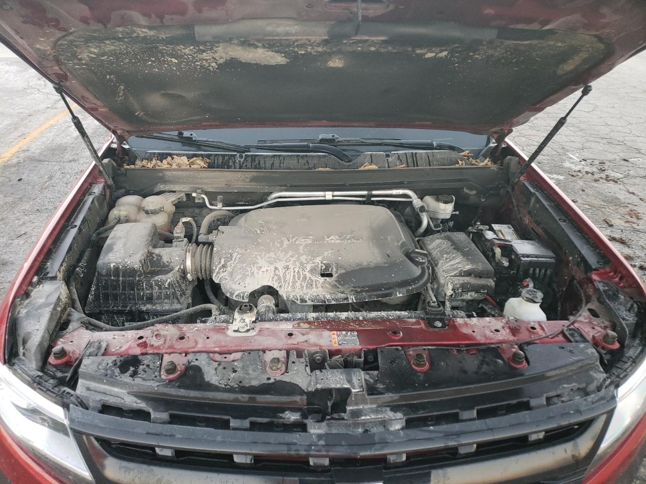 2018 Chevrolet Colorado VIN 1GCGTEEN1J1127701 Copart auction photo, rollover damage thumbnail 11