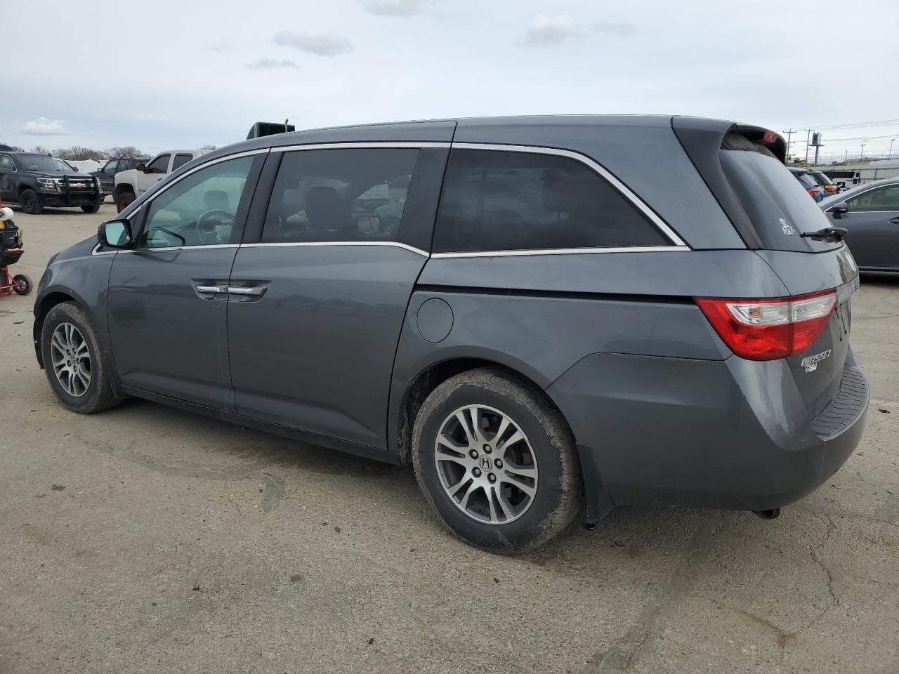 2012 Honda Odyssey VIN 5FNRL5H61CB017433 Copart auction photo, front end damage thumbnail 2