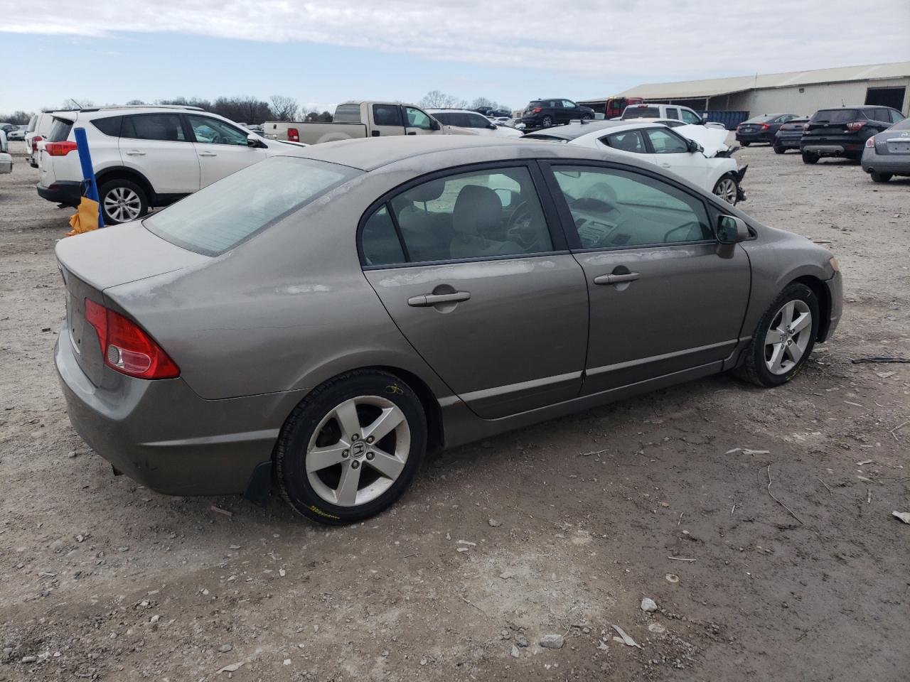 2008 Honda Civic VIN 2HGFA168X8H507037 Copart auction photo, front end / minor dent/scratches damage thumbnail 3