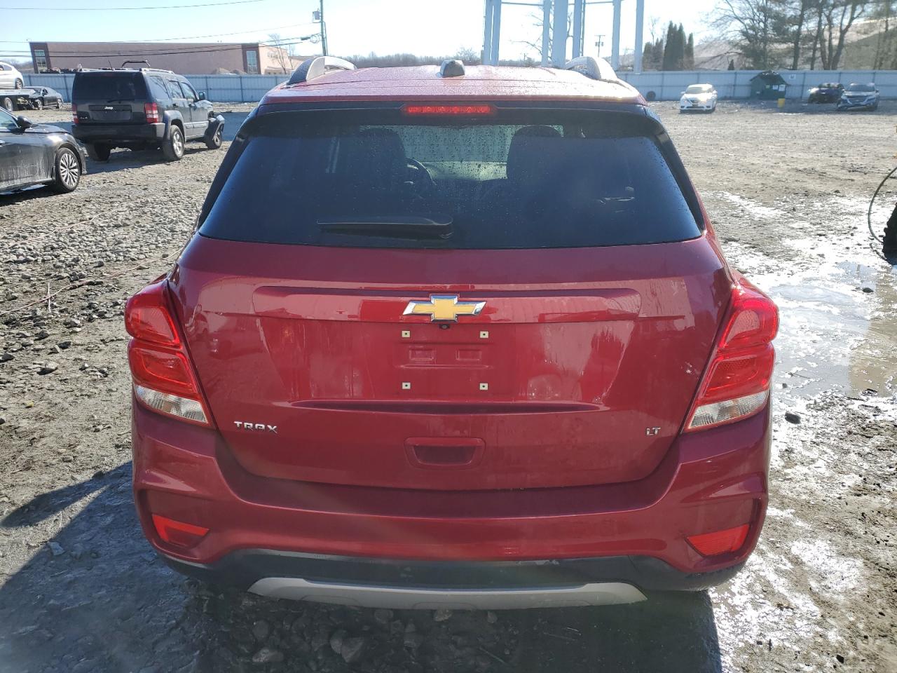 2019 Chevrolet Trax VIN 3GNCJLSB6KL358419 Copart auction photo, side / front end damage thumbnail 6