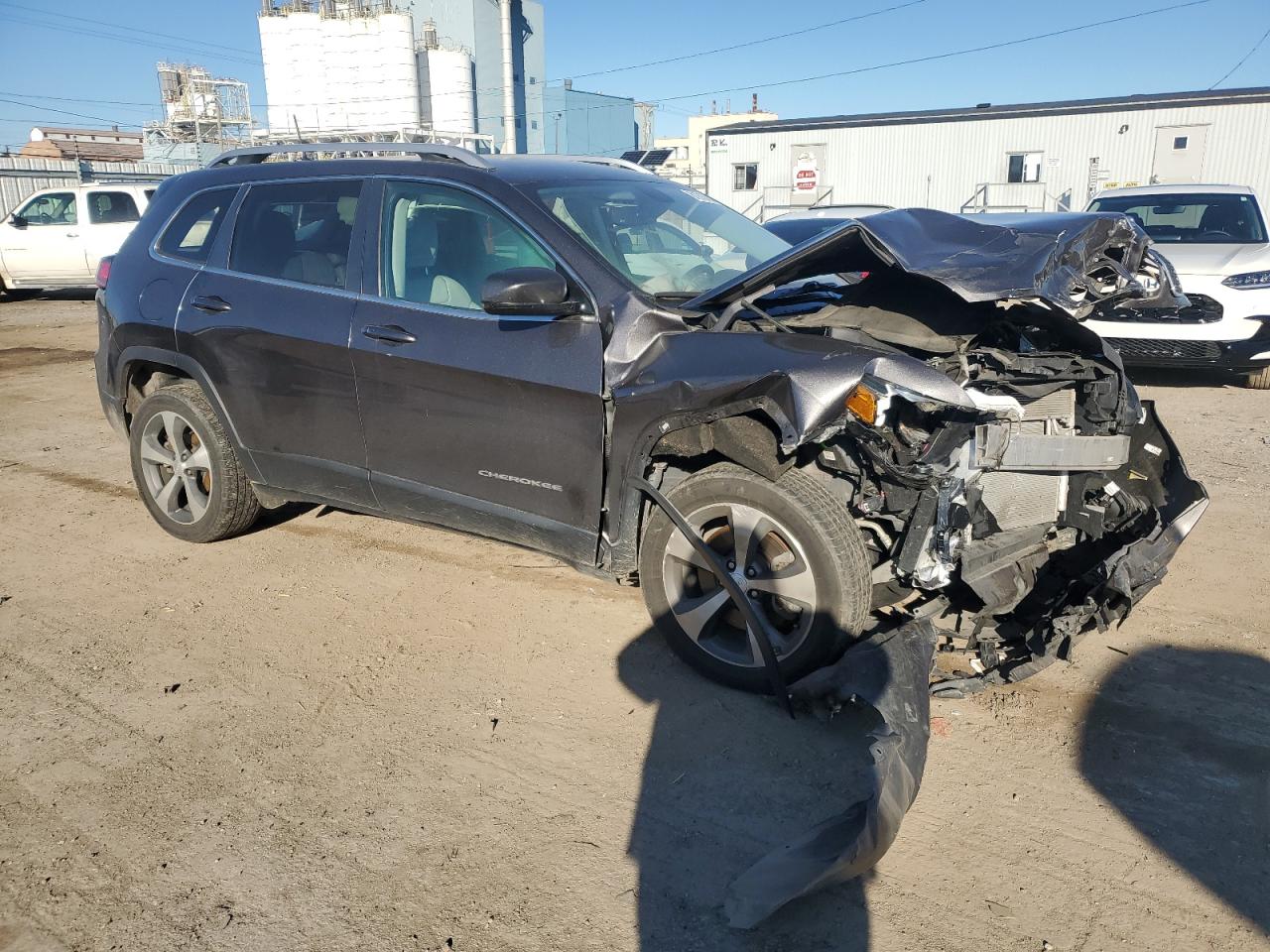 2020 Jeep Grand Cherokee VIN 1C4PJLDB1LD600032 Copart auction photo, all over damage thumbnail 4