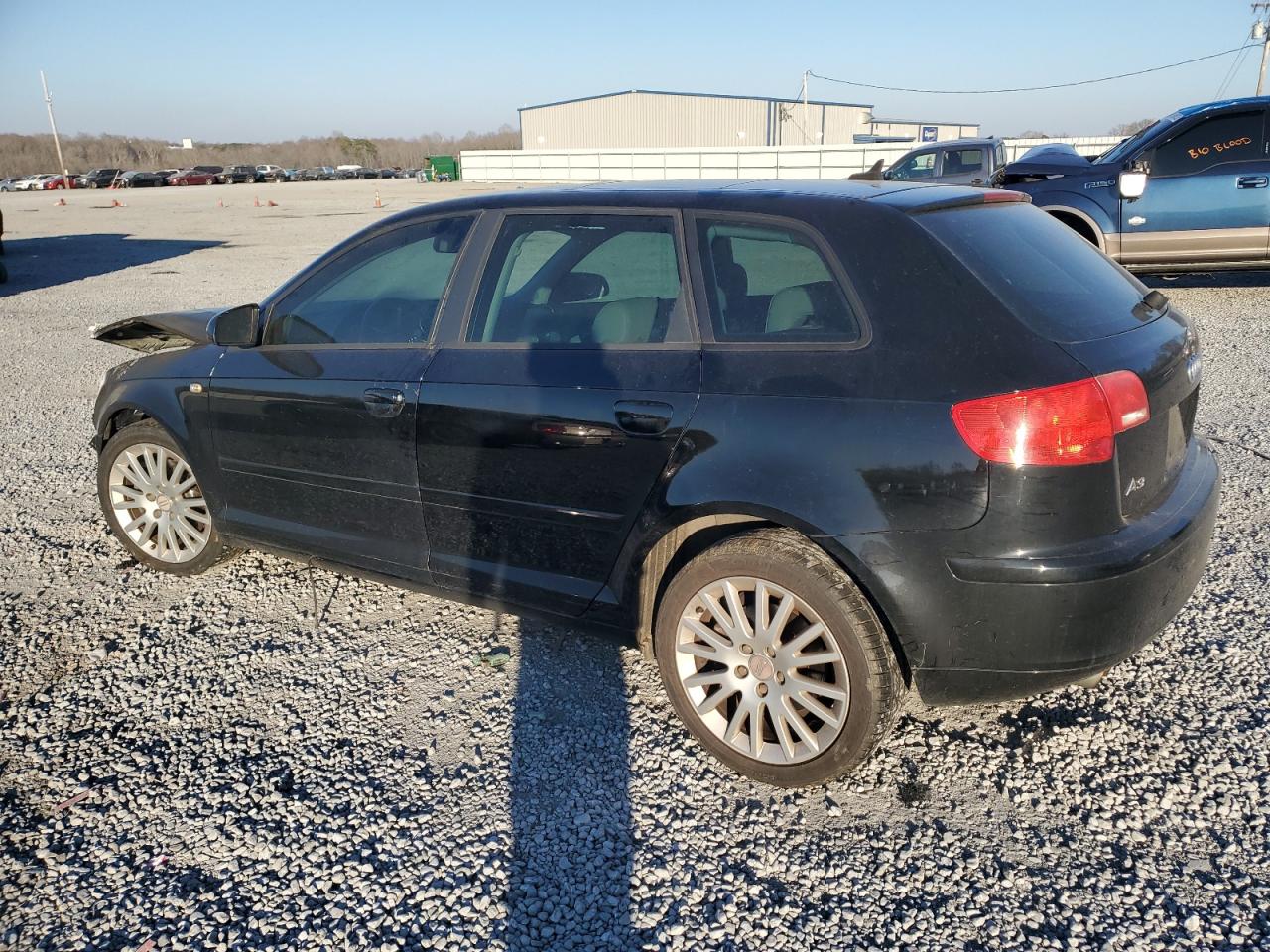 2007 Audi A3 VIN WAUNF78P47A133327 Copart auction photo, burn damage thumbnail 2