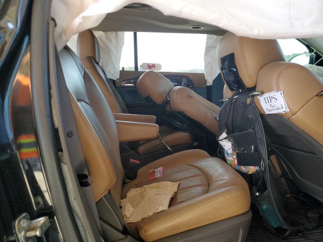 2015 Buick Enclave VIN 5GAKRBKD0FJ219393 Copart auction photo, rear end / mechanical damage thumbnail 12