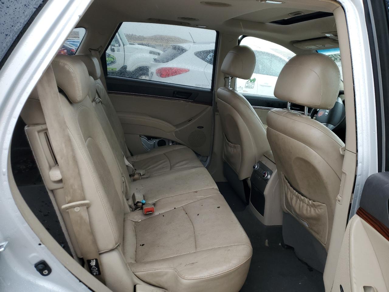 2010 Hyundai Veracruz VIN KM8NUDCC1AU122833 Copart auction photo, all over damage thumbnail 10