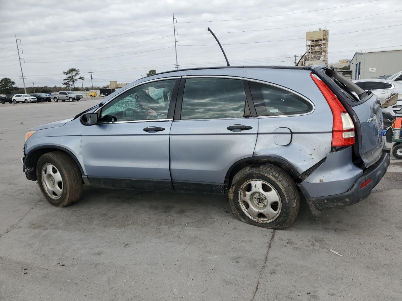 2008 Honda CR-V VIN 3CZRE38318G705237 Copart auction photo, all over damage thumbnail 2