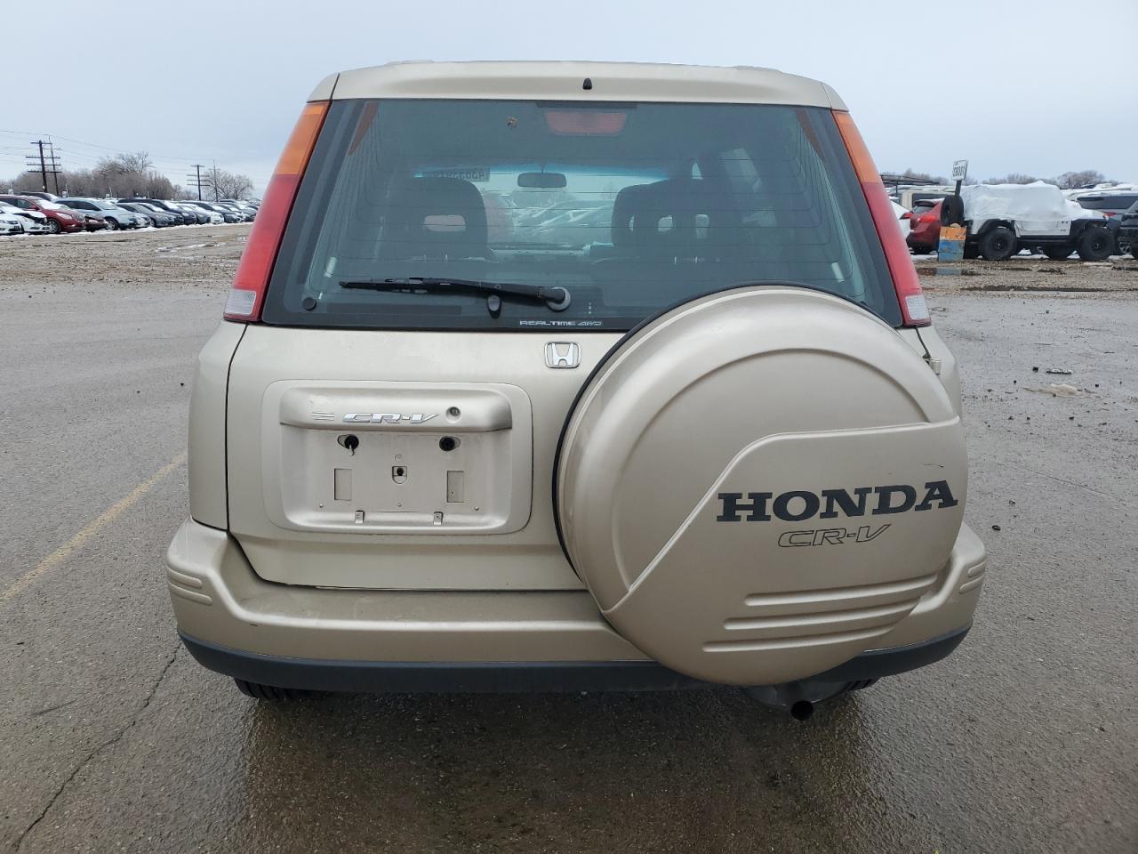 2001 Honda CR-V VIN JHLRD18711C040433 Copart auction photo, front end damage thumbnail 6