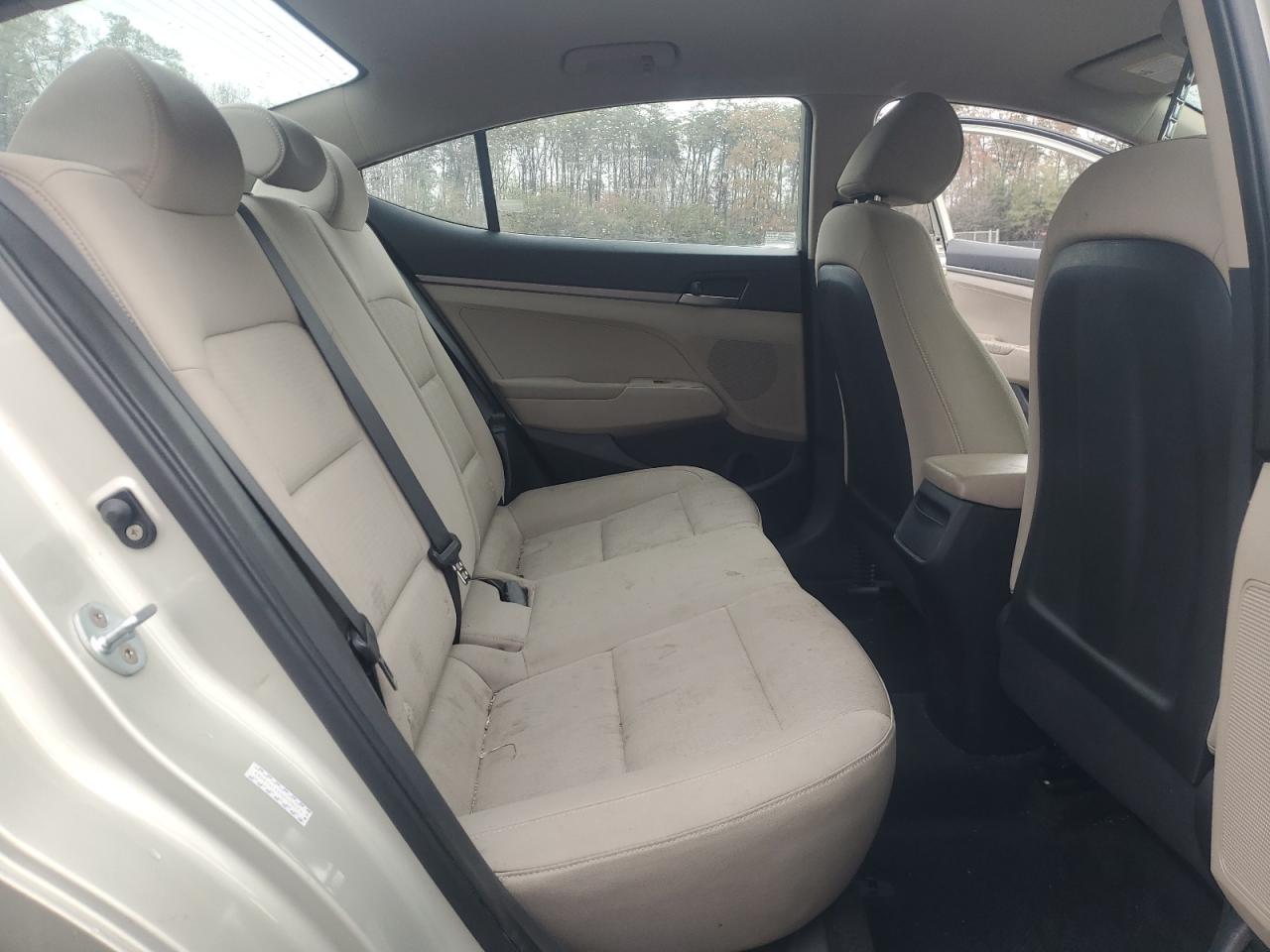 2017 Hyundai Elantra VIN KMHD74LF4HU126477 Copart auction photo, front end / vandalism damage thumbnail 10