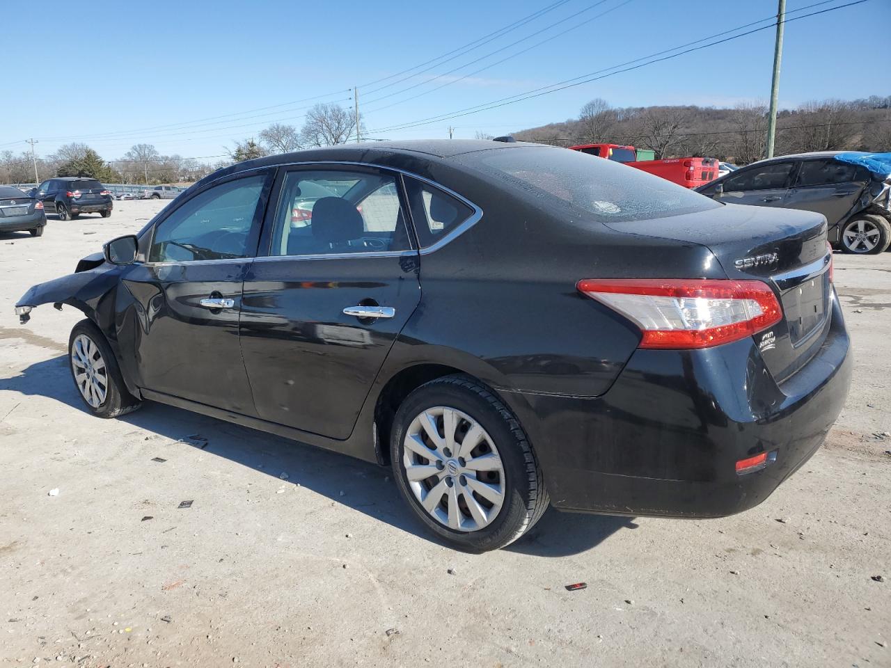2015 Nissan Sentra VIN 3N1AB7AP2FL652006 Copart auction photo, all over / undercarriage damage thumbnail 2