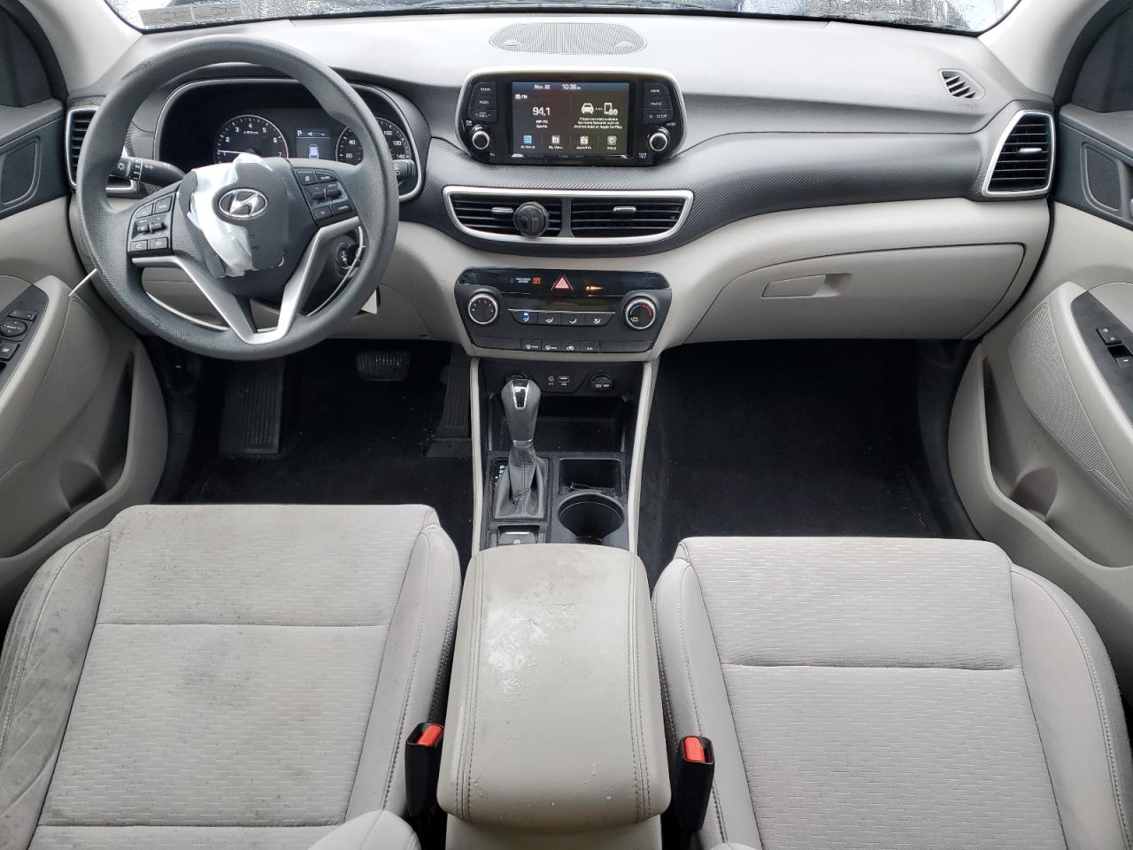 2021 Hyundai Tucson VIN KM8J2CA42MU374685 Copart auction photo, front end damage thumbnail 8