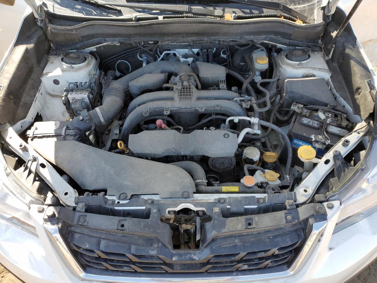 2017 Subaru Forester VIN JF2SJABC2HH551581 Copart auction photo, side / front end damage thumbnail 11