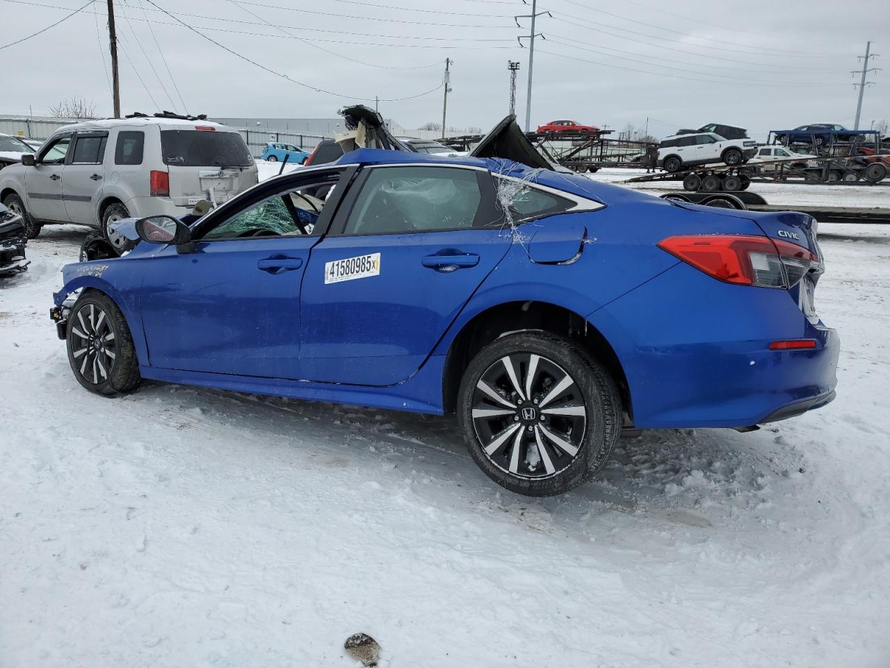 2024 Honda Civic VIN 2HGFE1F73RH306996 Copart auction photo, all over damage thumbnail 2