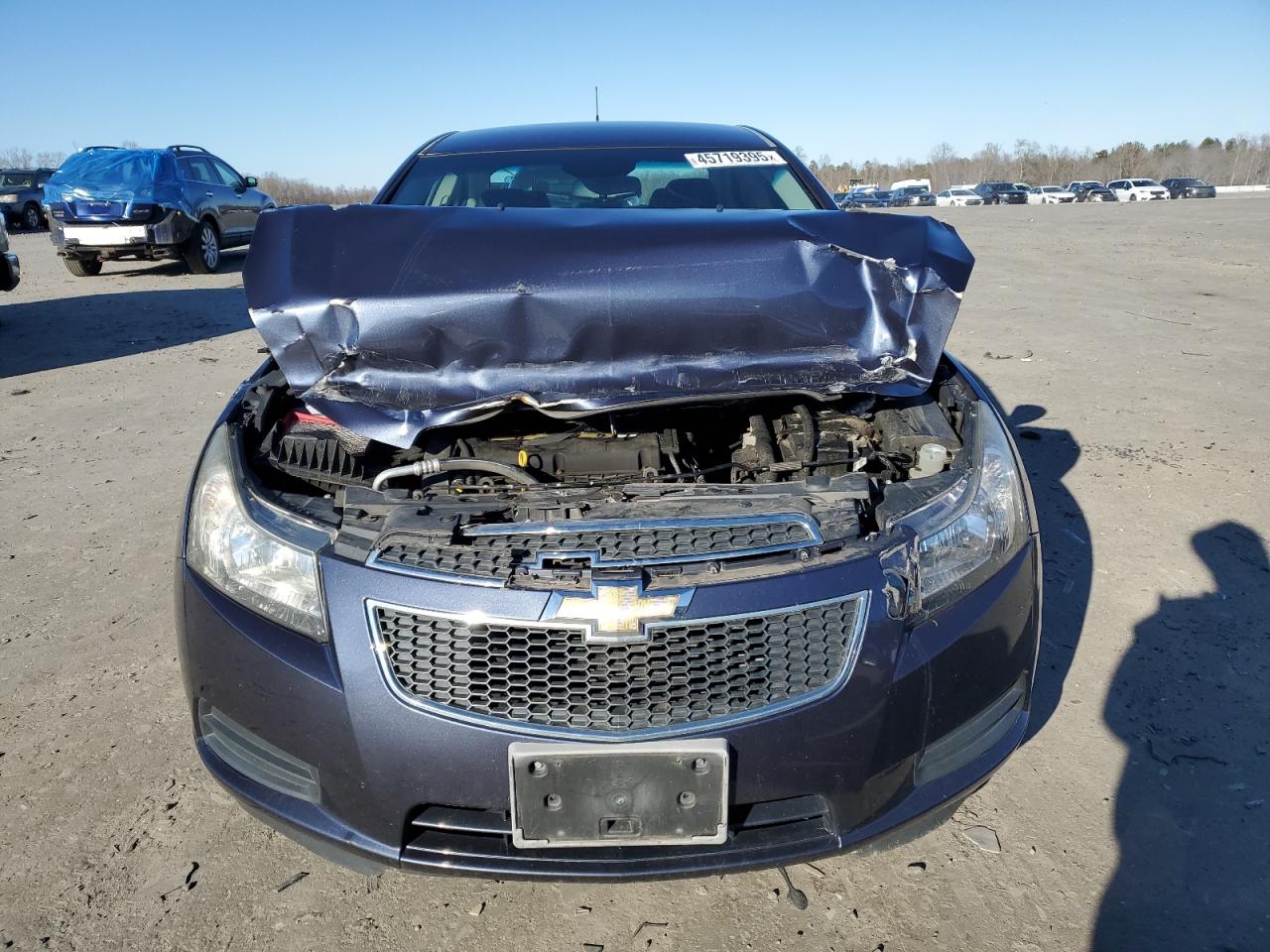 2014 Chevrolet Cruze VIN 1G1PA5SH8E7245860 Copart auction photo, front end damage thumbnail 5