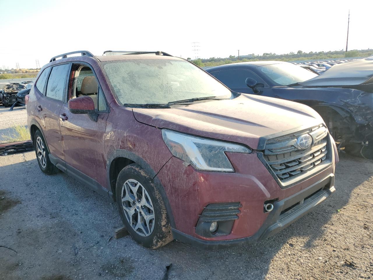 2024 Subaru Forester VIN JF2SKADC3RH410000 Copart auction photo, water/flood / front end damage thumbnail 4