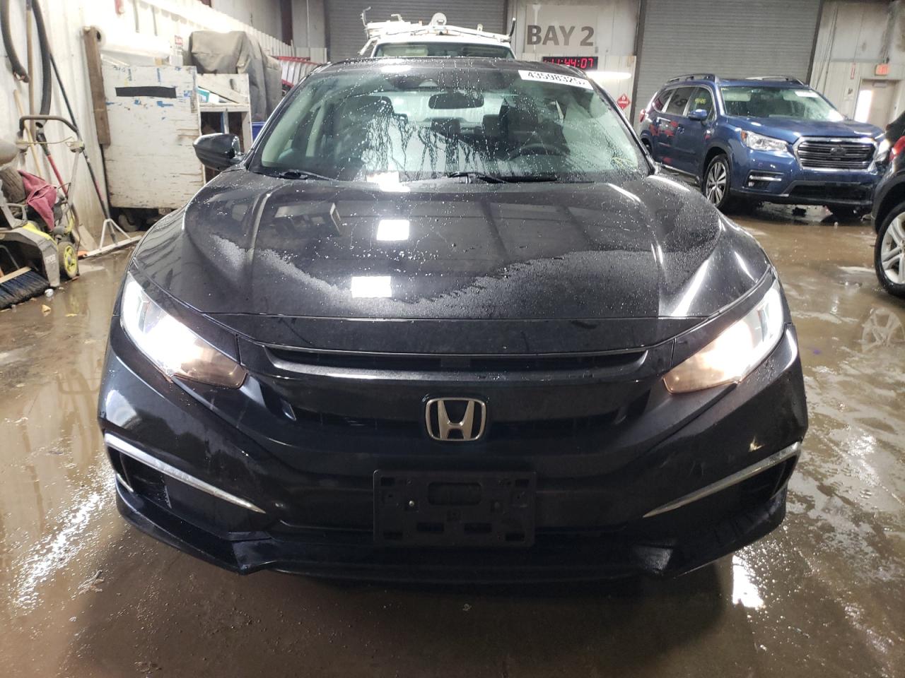 2020 Honda Civic VIN 2HGFC2F66LH522982 Copart auction photo, side damage thumbnail 5