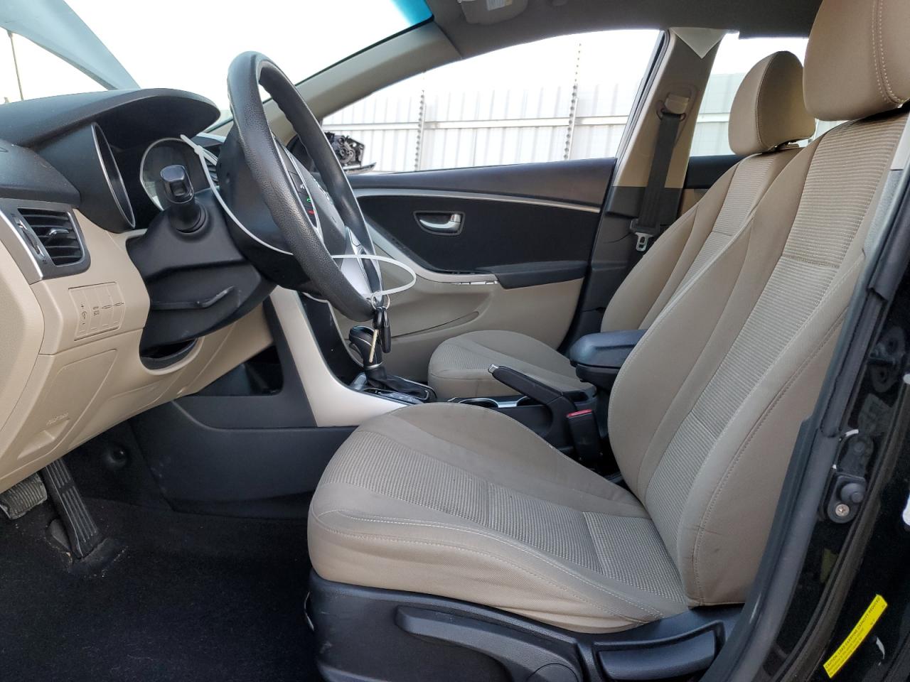 2016 Hyundai Elantra VIN KMHD35LH6GU342607 Copart auction photo, side / front end damage thumbnail 7