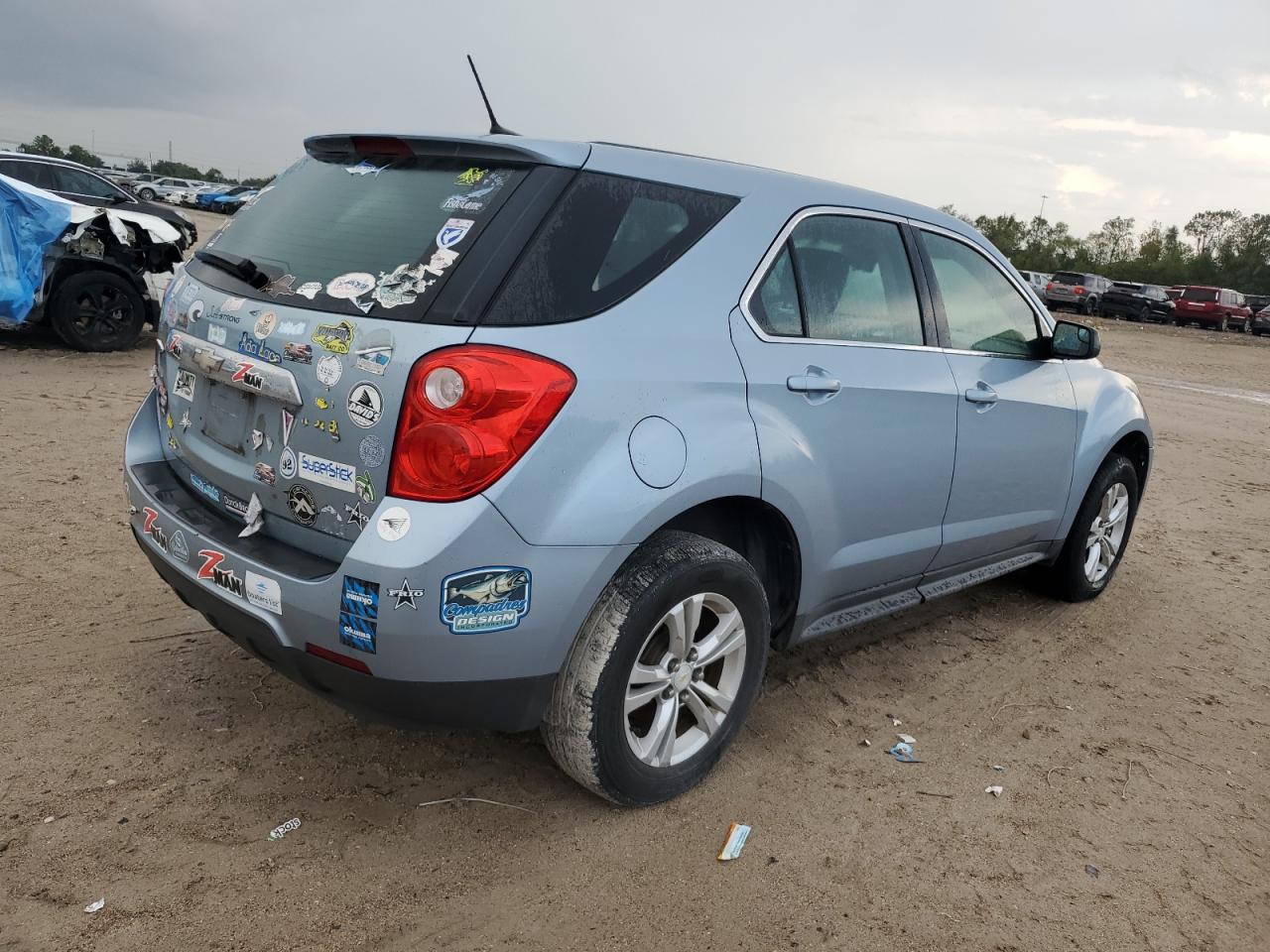 2014 Chevrolet Equinox VIN 2GNALAEK2E6113157 Copart auction photo, mechanical damage thumbnail 3