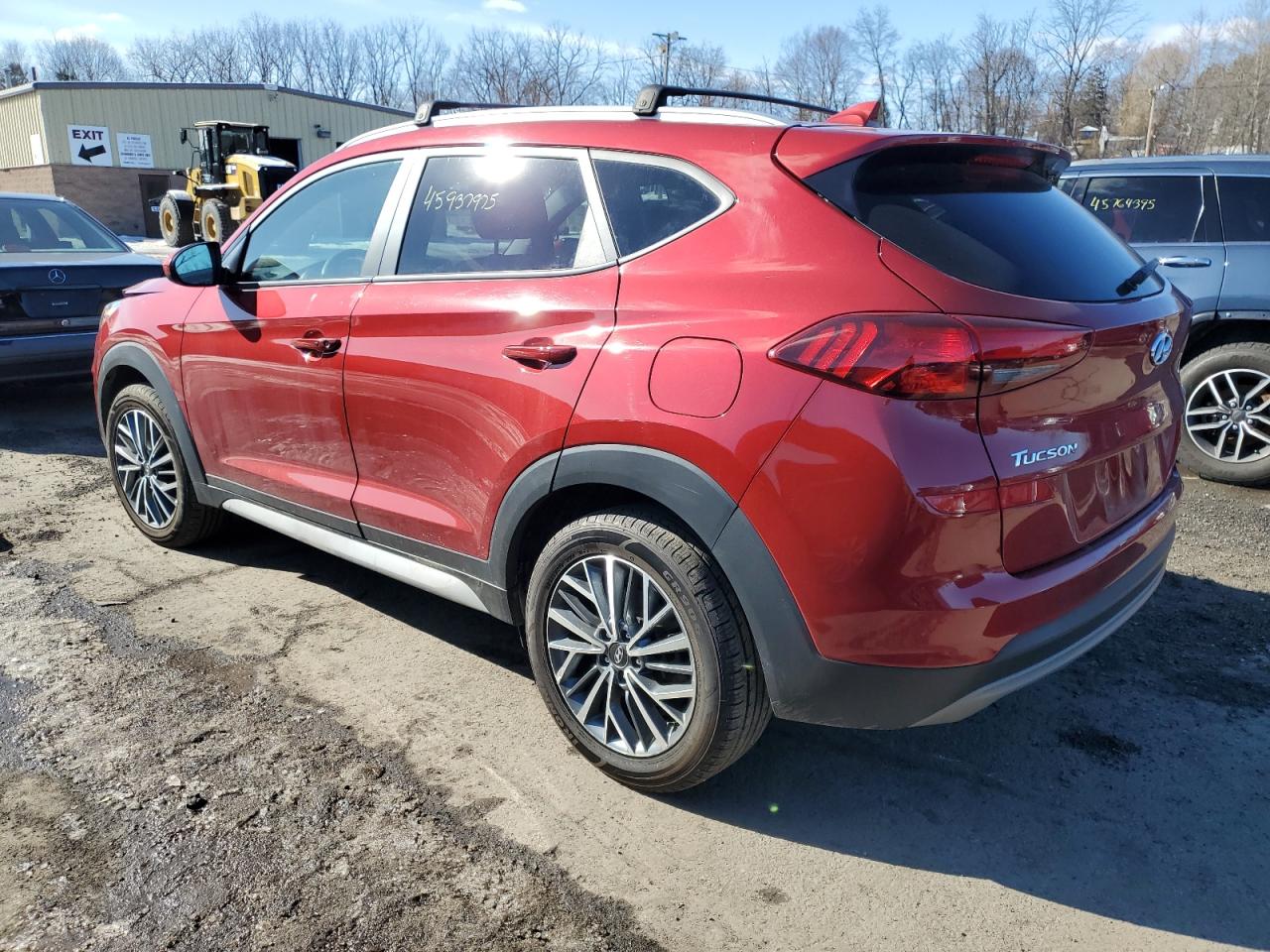 2021 Hyundai Tucson VIN KM8J3CAL2MU408211 Copart auction photo, front end / minor dent/scratches damage thumbnail 2
