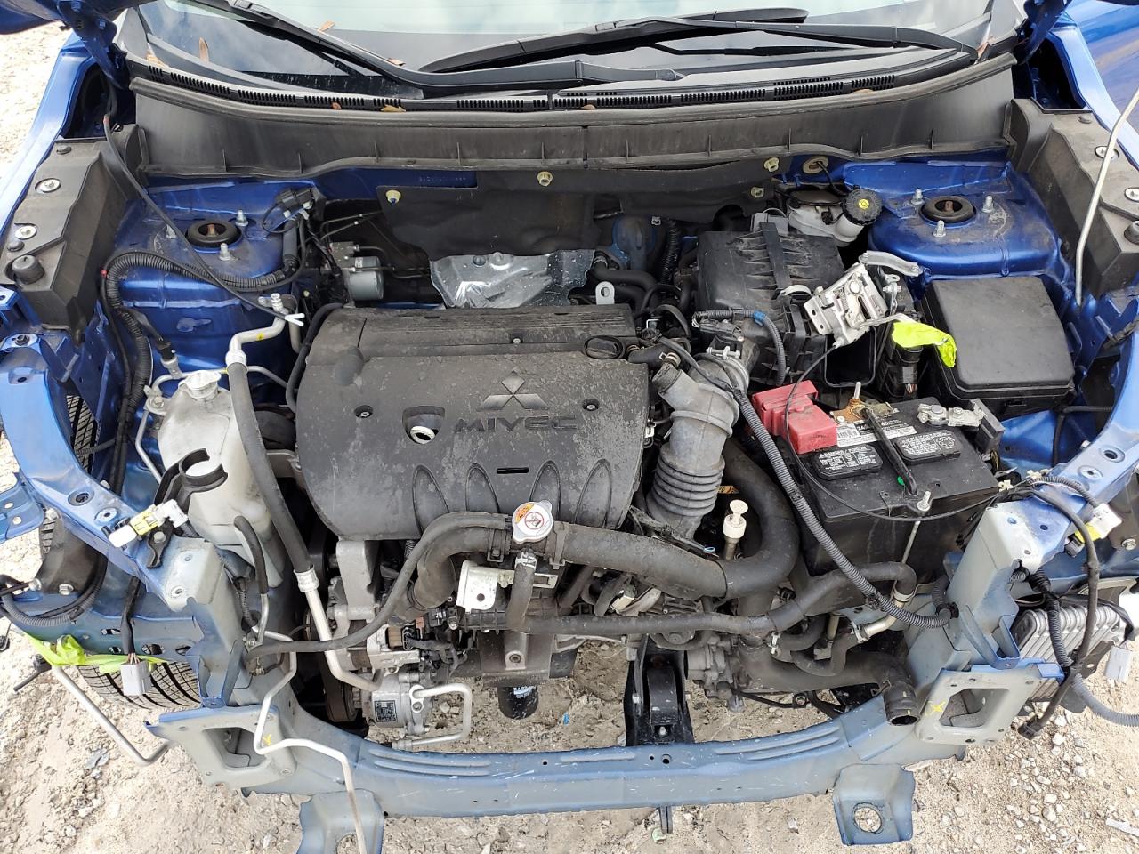 2021 Mitsubishi Outlander VIN JA4APUAU8MU010664 Copart auction photo, front end damage thumbnail 12