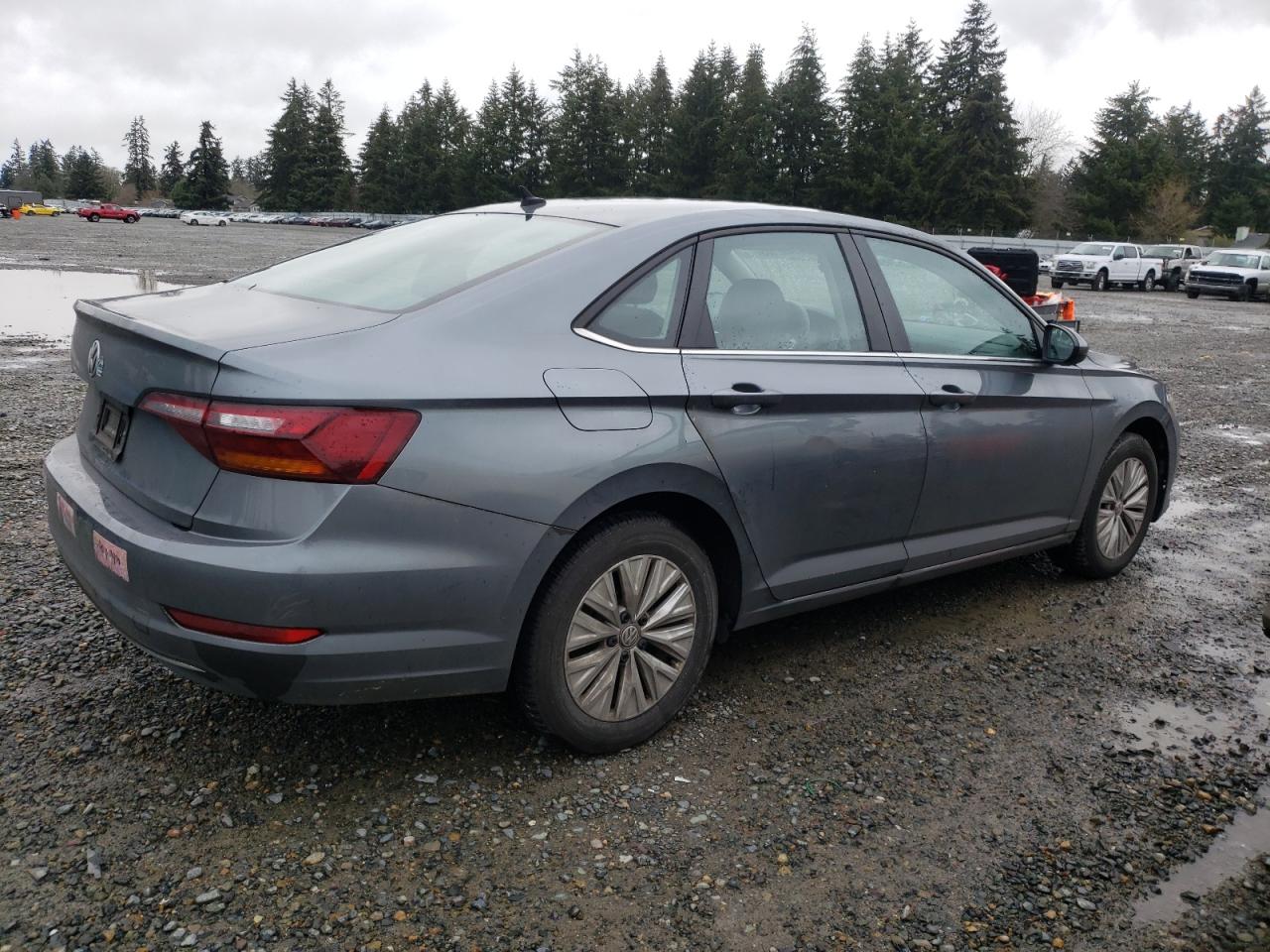 2019 Volkswagen Jetta VIN 3VWC57BU2KM218509 Copart auction photo, side damage thumbnail 3