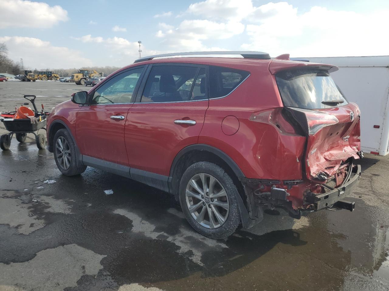 2016 Toyota RAV 4 VIN JTMDFREV0GJ086553 Copart auction photo, rear end damage thumbnail 2