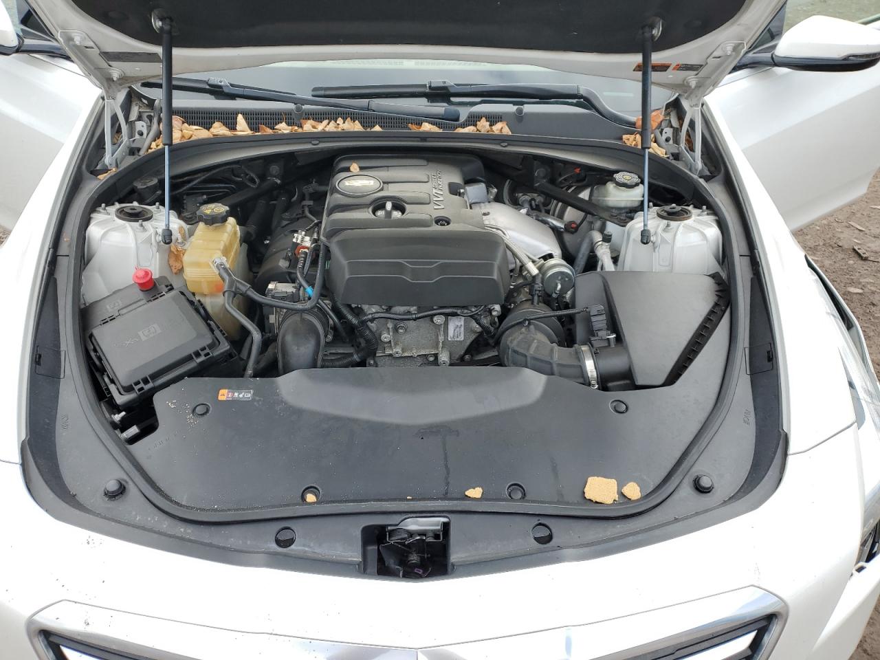 2016 Cadillac CTS VIN 1G6AX5SX6G0121426 Copart auction photo, side / front end damage thumbnail 12