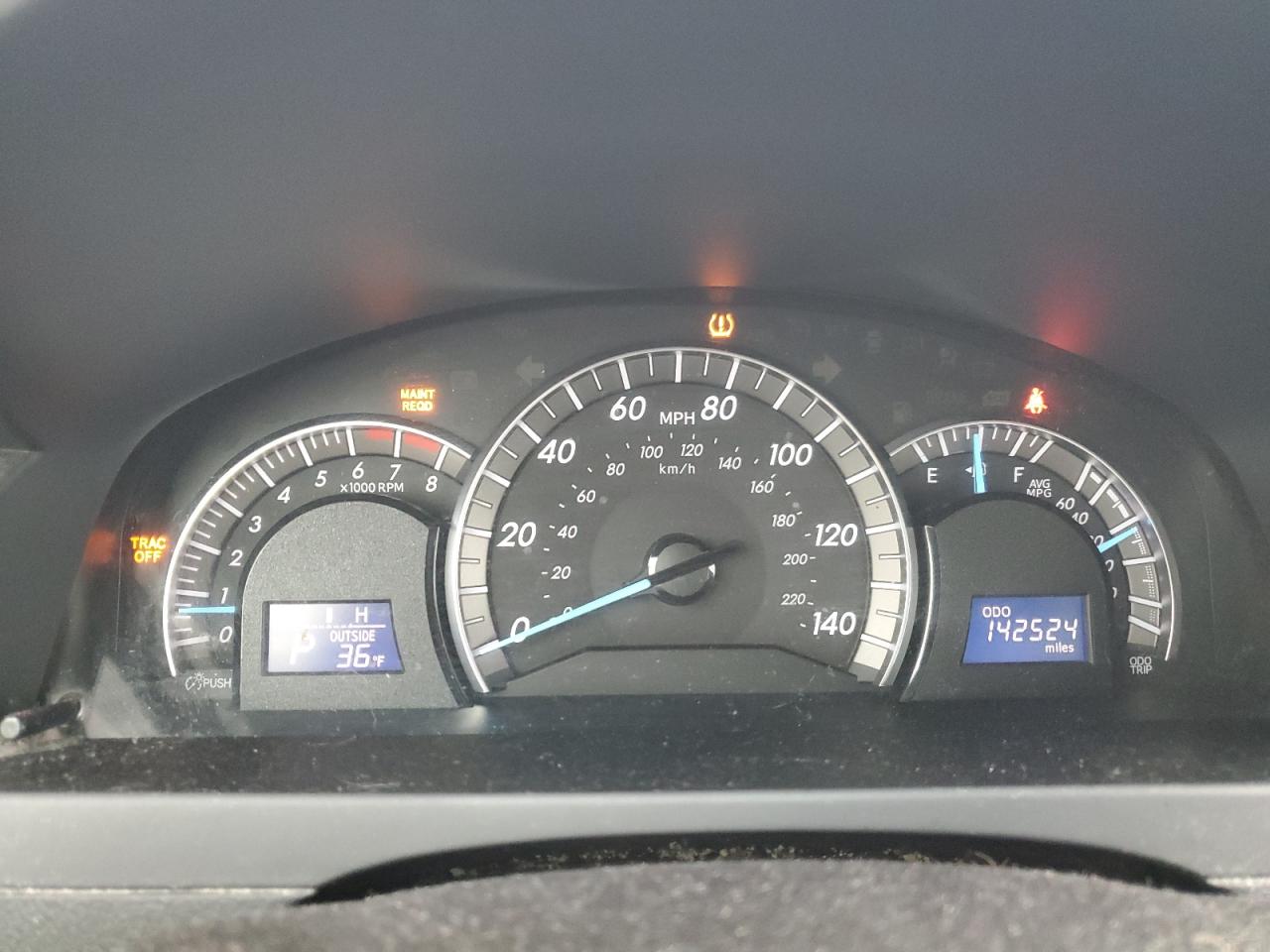 2014 Toyota Camry VIN 4T1BF1FK0EU855119 Copart auction photo, front end damage thumbnail 9