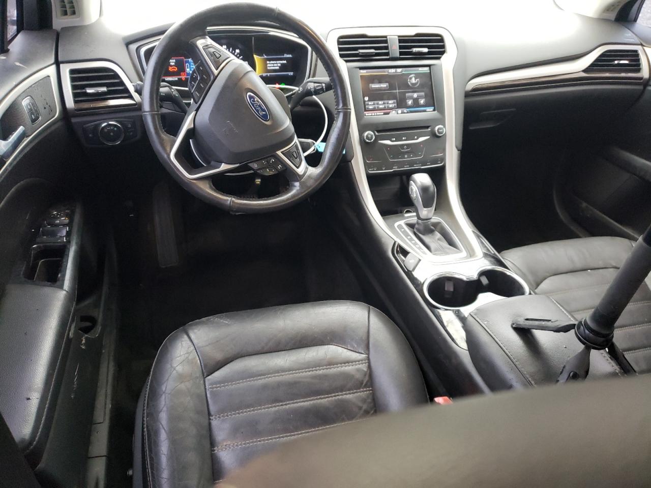 2014 Ford Fusion VIN 3FA6P0LU0ER323952 Copart auction photo, front end damage thumbnail 8