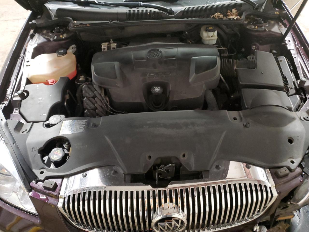 2008 Buick Lucerne VIN 1G4HP57228U146760 Copart auction photo, front end damage thumbnail 11