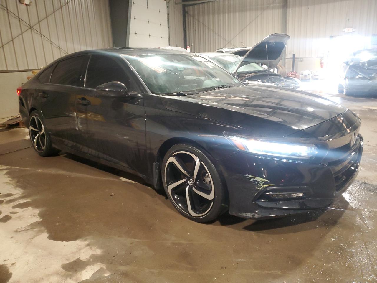 2018 Honda Accord VIN 1HGCV2F38JA001678 Copart auction photo, side damage thumbnail 4