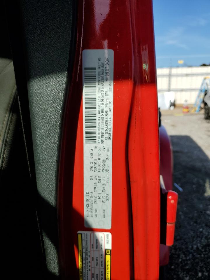 2017 Jeep Wrangler VIN 1C4BJWEG4HL516595 Copart auction photo, side damage thumbnail 13