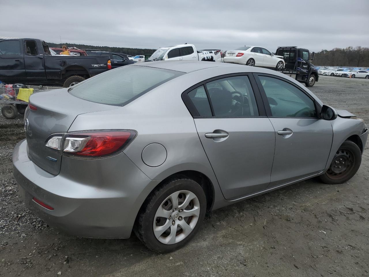 2013 Mazda 3 VIN JM1BL1U72D1763201 Copart auction photo, front end damage thumbnail 3
