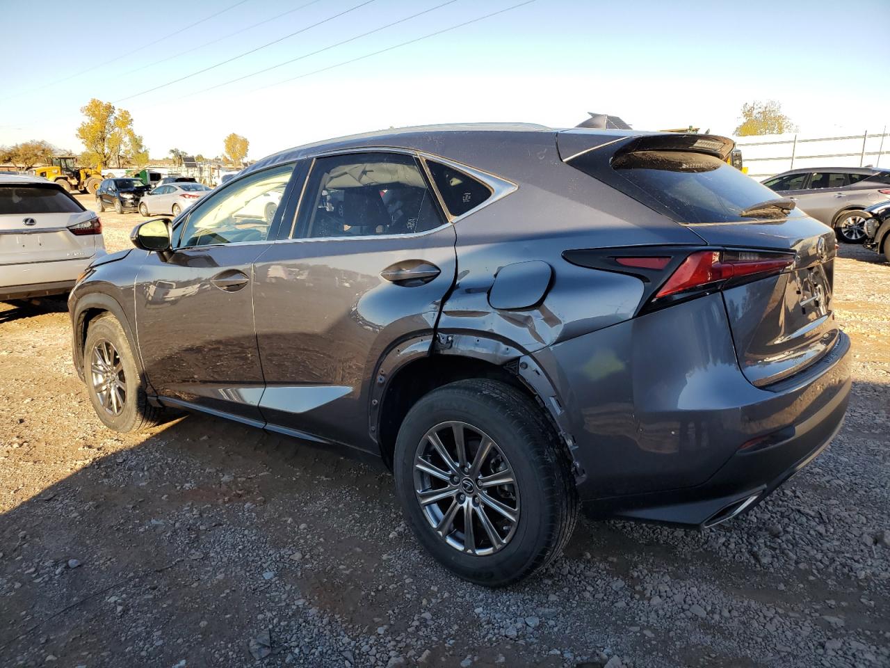 2019 Lexus NX VIN JTJYARBZ2K2124954 Copart auction photo, all over damage thumbnail 2
