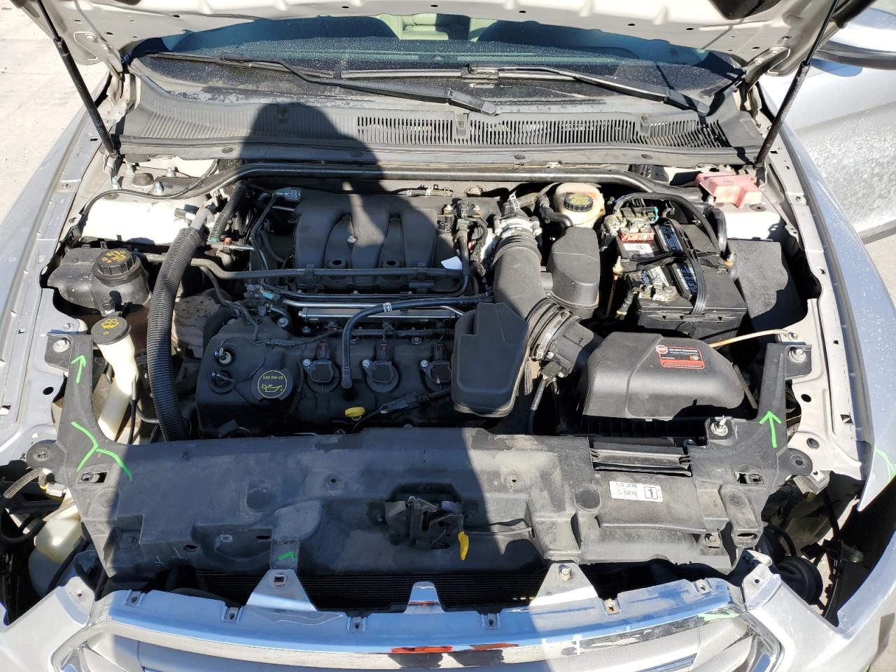 2014 Ford Taurus VIN 1FAHP2E80EG186300 Copart auction photo, front end damage thumbnail 11