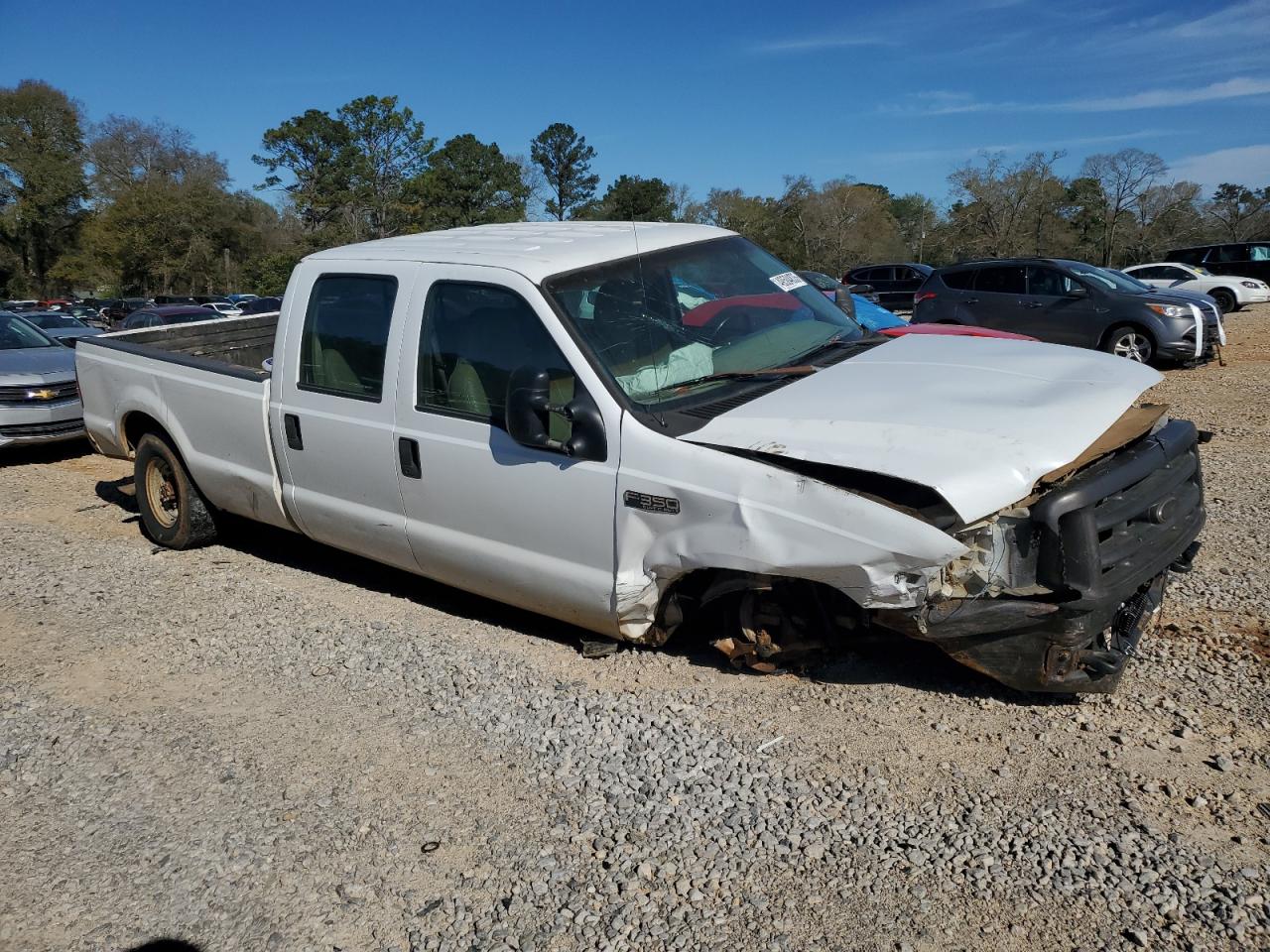 2000 Ford F350 VIN 1FTSW30L6YEB51197 Copart auction photo, all over damage thumbnail 4