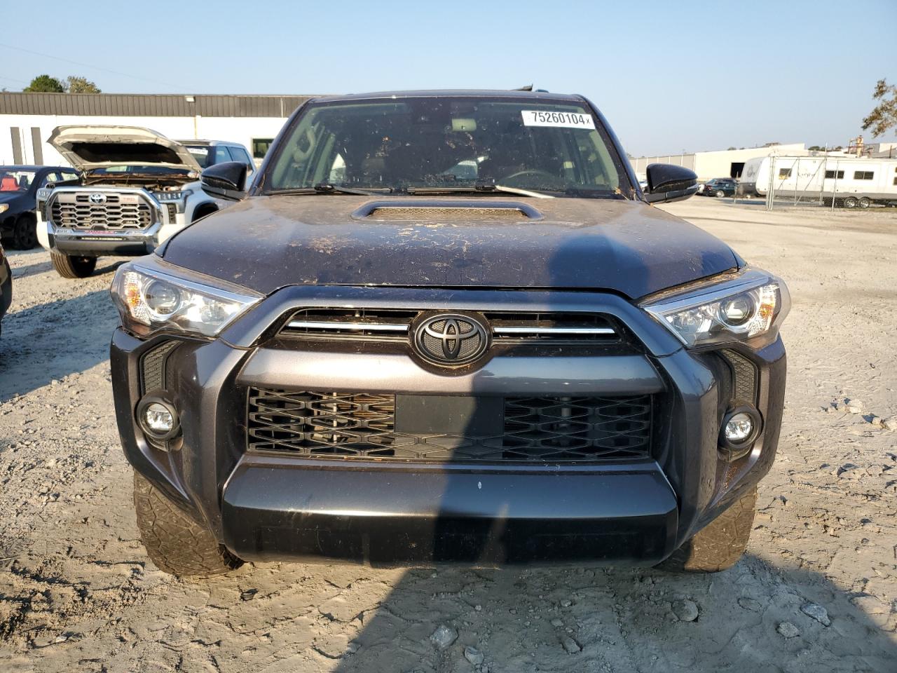 2021 Toyota 4Runner VIN JTEHU5JR3M5948186 Copart auction photo, top/roof damage thumbnail 5