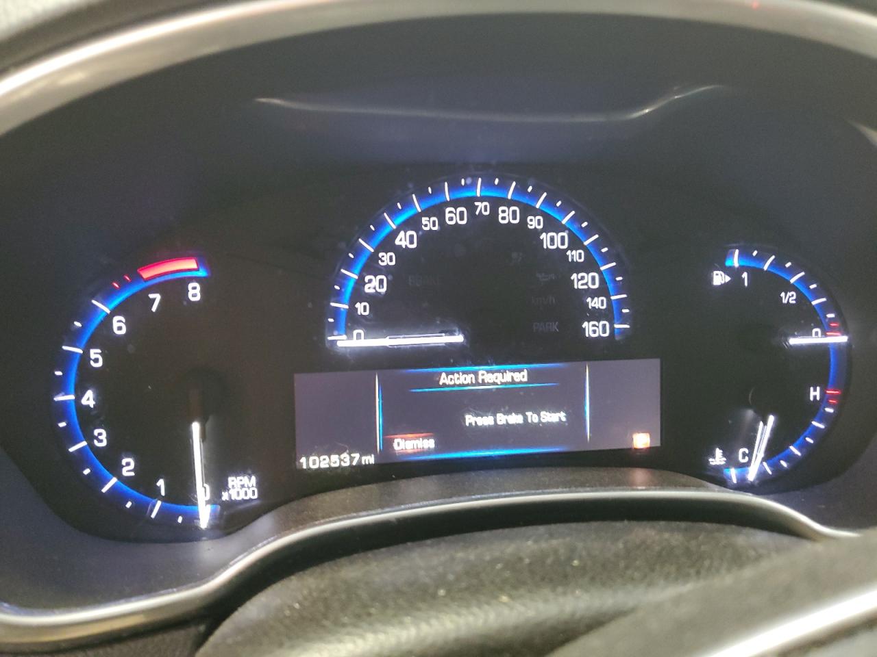2013 Cadillac SRX VIN 3GYFNEE38DS630000 Copart auction photo, front end damage thumbnail 9