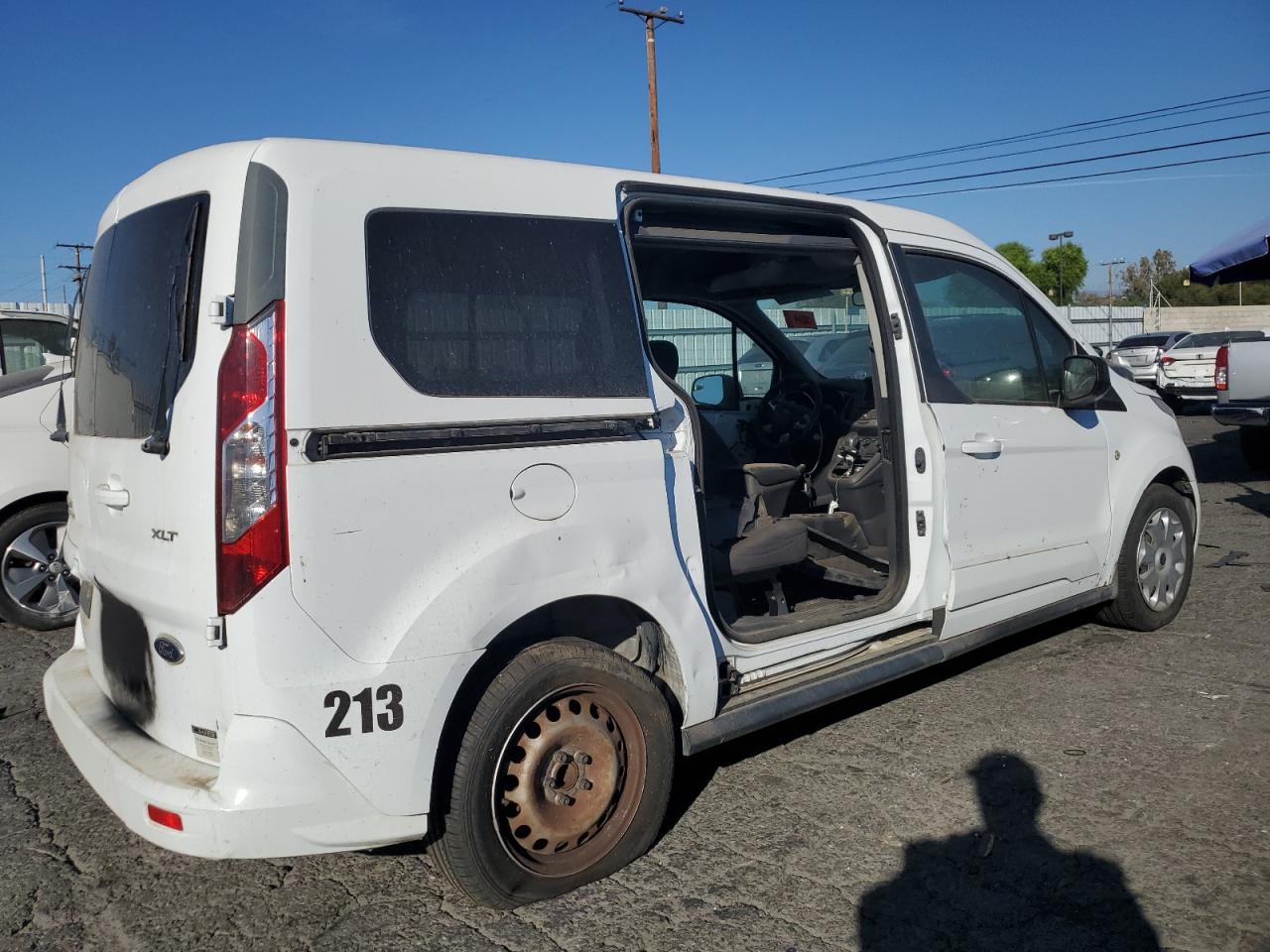 2015 Ford Transit VIN NM0GS9F75F1191481 Copart auction photo, stripped damage thumbnail 3