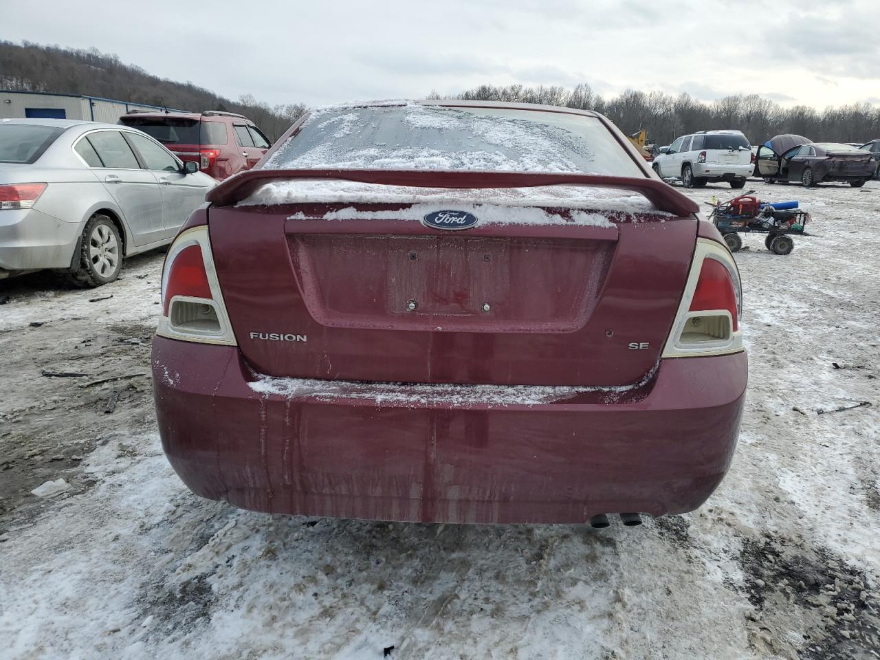 2006 Ford Fusion VIN 3FAFP07Z66R123178 Copart auction photo, front end damage thumbnail 6