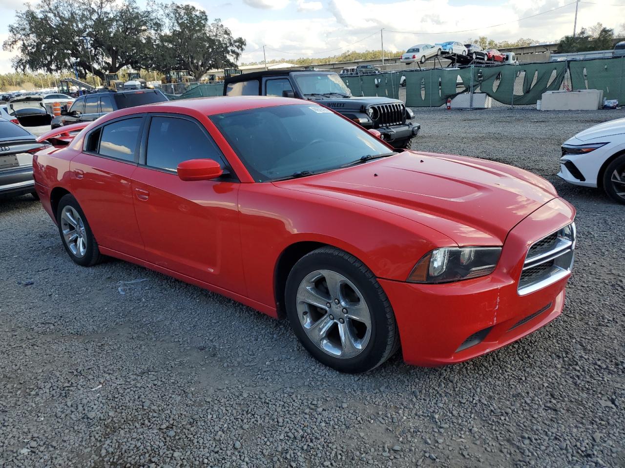 2014 Dodge Charger VIN 2C3CDXBG6EH363852 Copart auction photo, rear end damage thumbnail 4