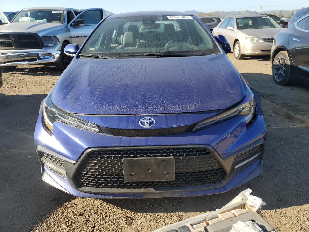 2020 Toyota Corolla VIN 5YFP4RCE1LP006737 Copart auction photo, undercarriage / front end damage thumbnail 5