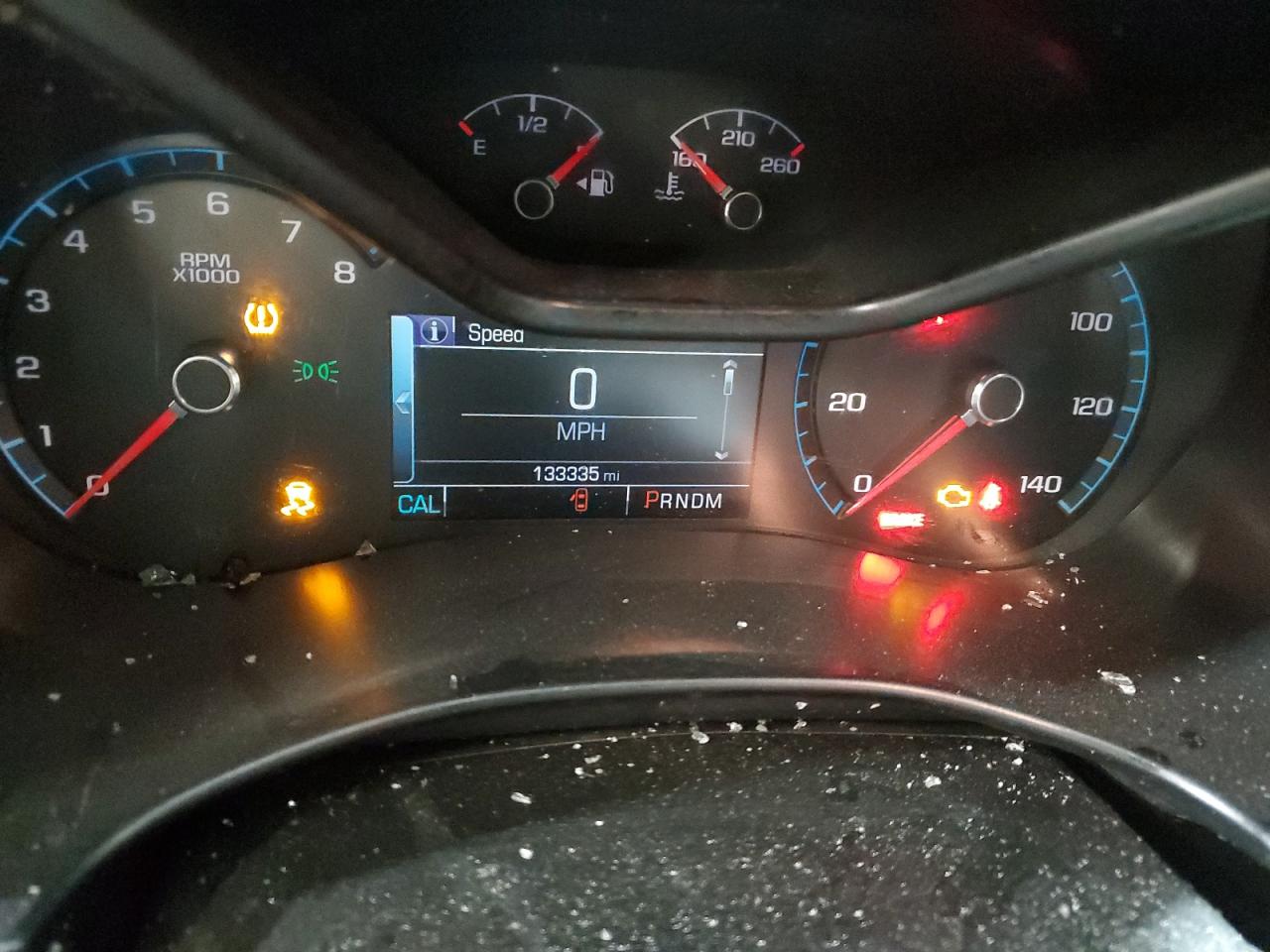 2016 Chevrolet Colorado VIN 1GCGTCE37G1109778 Copart auction photo, rollover damage thumbnail 9
