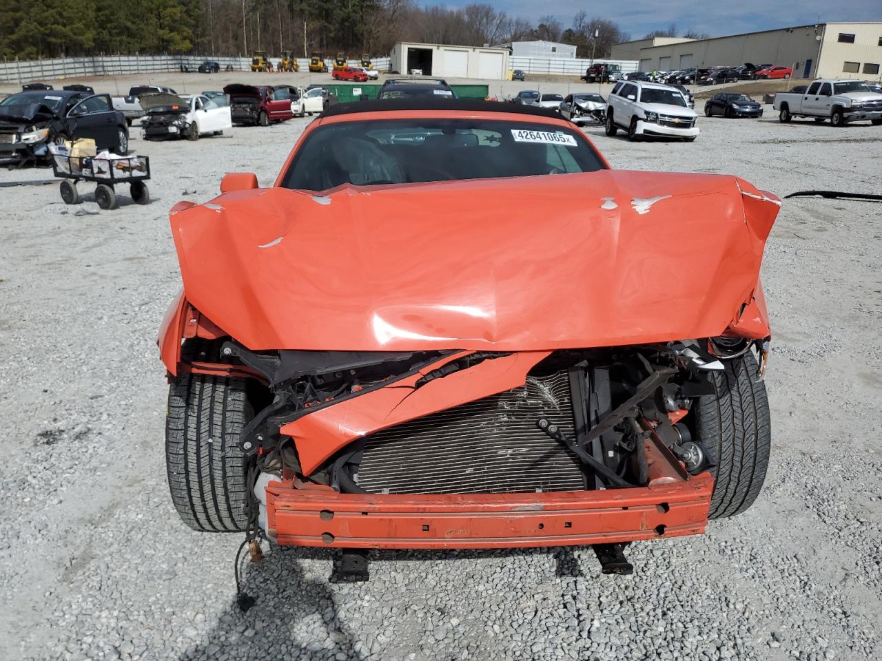 2015 Ford Mustang VIN 1FATP8EM8F5383500 Copart auction photo, front end damage thumbnail 5
