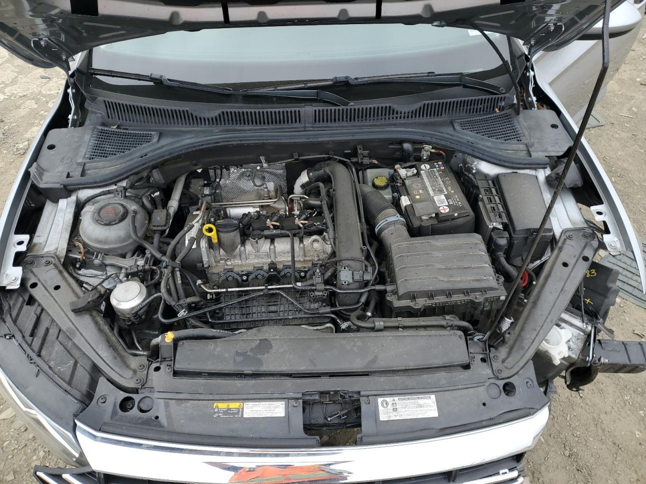 2019 Volkswagen Jetta VIN 3VWC57BU9KM219110 Copart auction photo, front end damage thumbnail 11