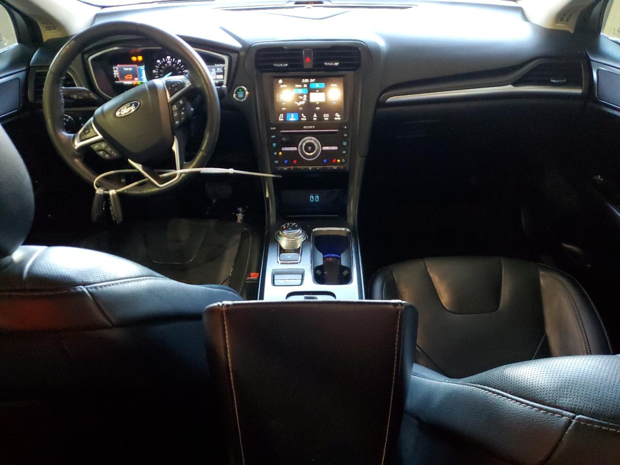 2019 Ford Fusion VIN 3FA6P0RU7KR204315 Copart auction photo, front end damage thumbnail 8
