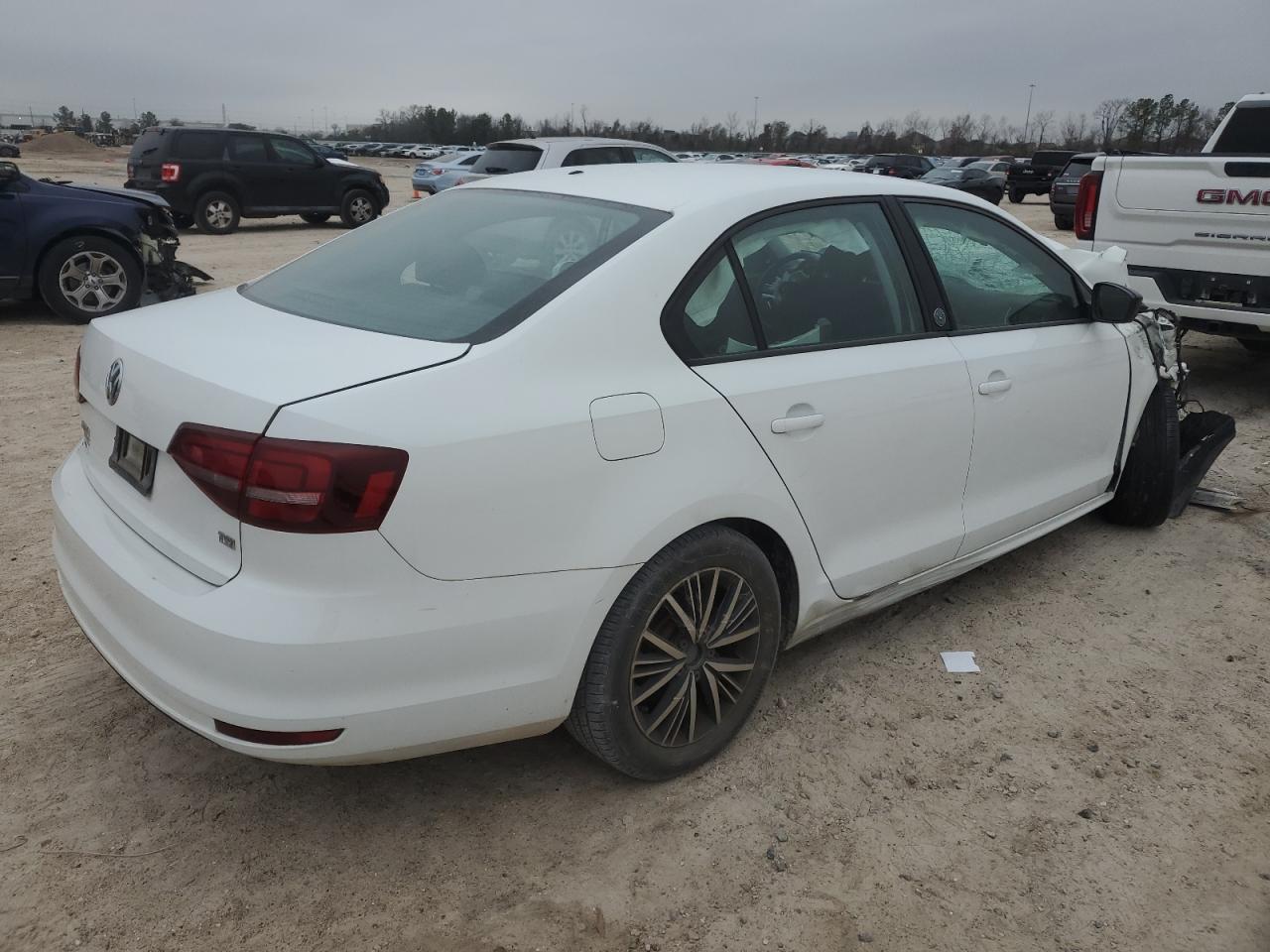 2018 Volkswagen Jetta VIN 3VWDB7AJ0JM210847 Copart auction photo, front end / side damage thumbnail 3