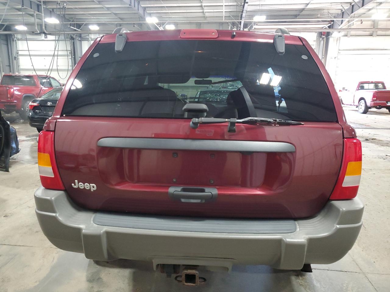1999 Jeep Grand Cherokee VIN 1J4GW58S2XC591967 Copart auction photo, side / top/roof damage thumbnail 6