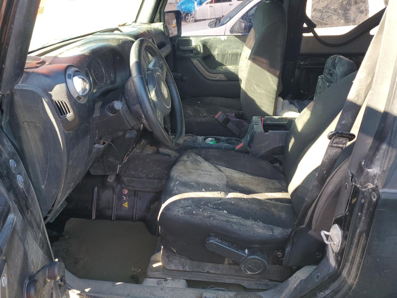 2015 Jeep Wrangler VIN 1C4AJWAG9FL719061 Copart auction photo, front end damage thumbnail 7