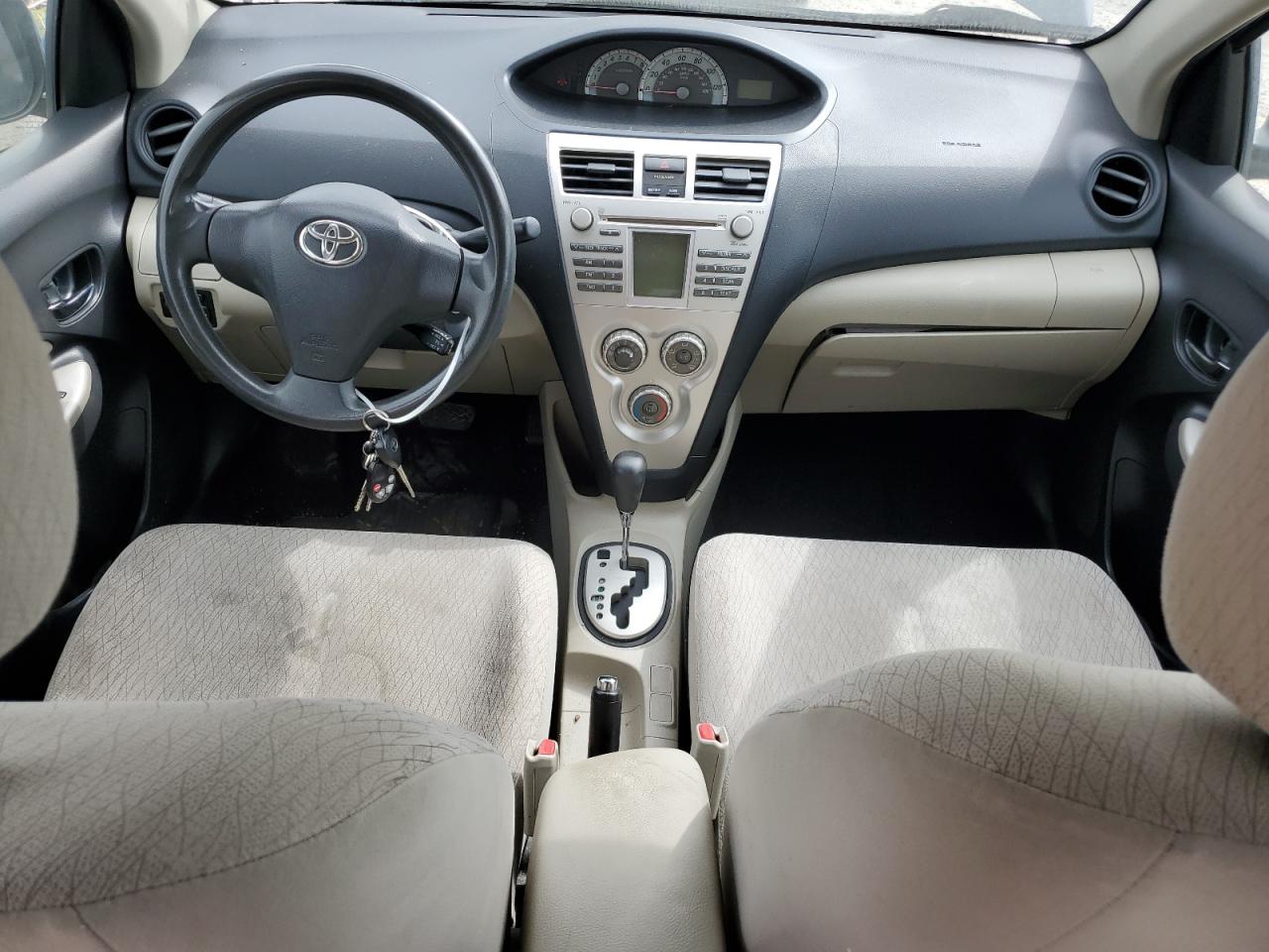 2008 Toyota Yaris VIN JTDBT923581263487 Copart auction photo, all over / minor dent/scratches damage thumbnail 8