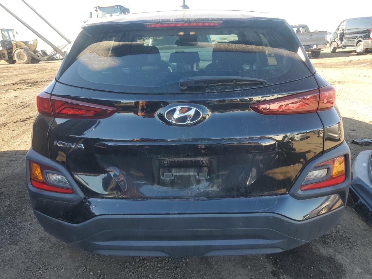 2021 Hyundai Kona VIN KM8K12AAXMU602617 Copart auction photo, front end damage thumbnail 6